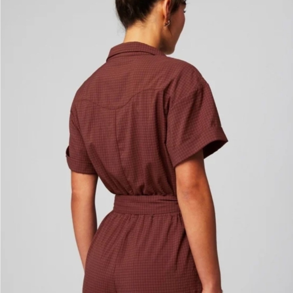 Fabletics Lightweight Rip Stop Short Romper - Picture 2 of 6